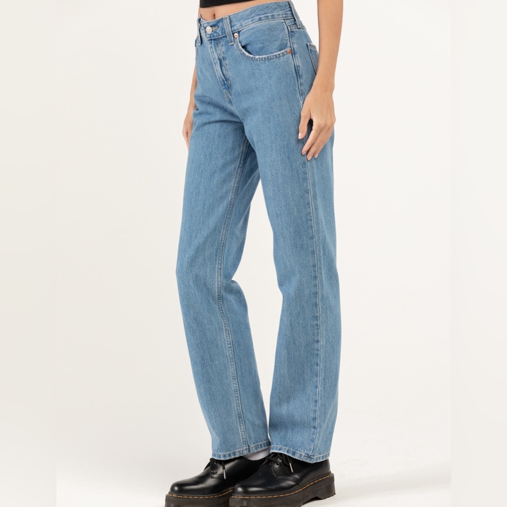 Levi’s Low Pro Straight Charlie Try Medium Baggy Loose Relaxed 90s Jeans Y2K 26 - Picture 5 of 15